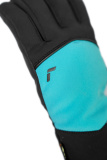 Reusch Amira GORE-TEX 6431389 7077 black turquoise 3